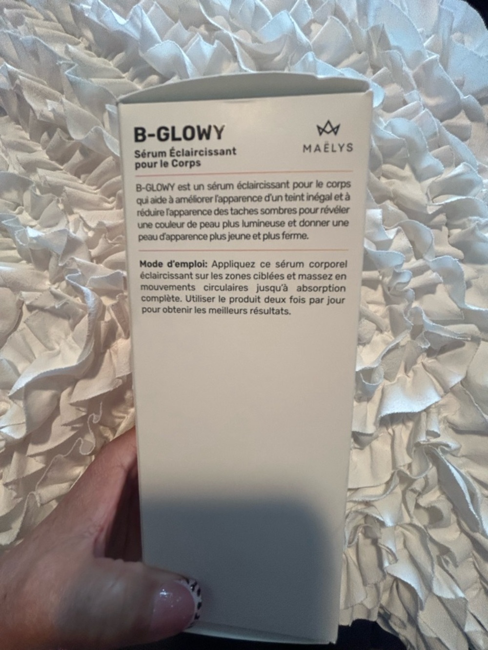 Maëlys • B-Glowy Brightening Body Serum — Yellow • 100ML / 3.38 FL. Oz. - Picture 6 of 6